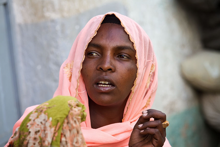 126   Young woman of Harar   Ethiopia 
